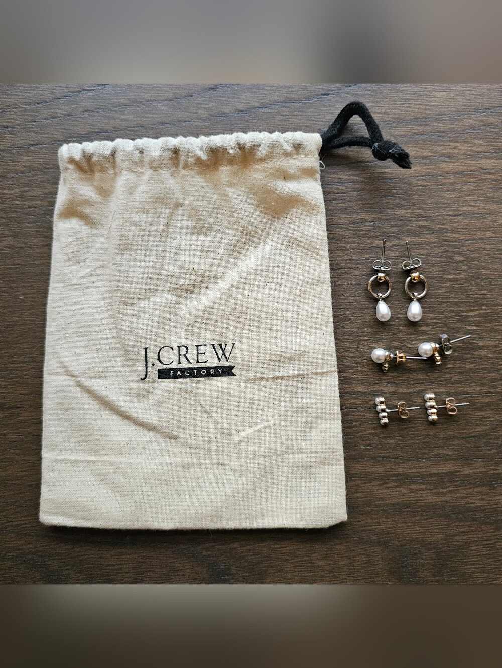 J. Crew Factory Set of Itty Bitty Earrings
